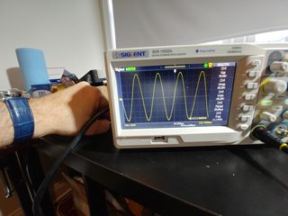 sinus 70Vpp 11khz