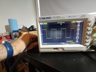 square 38Vpp 4khz